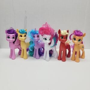 My Little Pony G5 6” Brushable Mane 6 A New Generation Shining Adventures figure